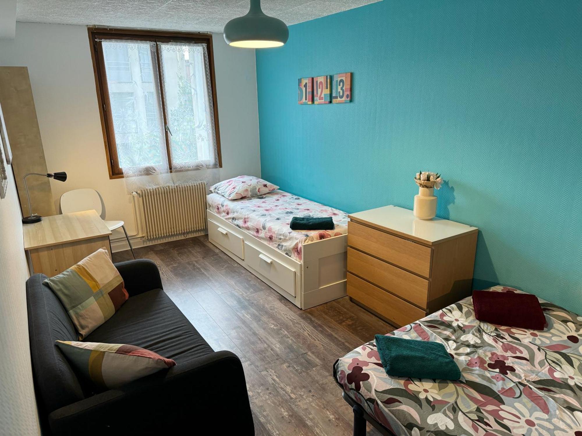 09 Chic & Cosy Grand Appart 4 Pieces 75M2 Hypercentre Wifi Smart Tv Netflix Saint-Etienne  Buitenkant foto