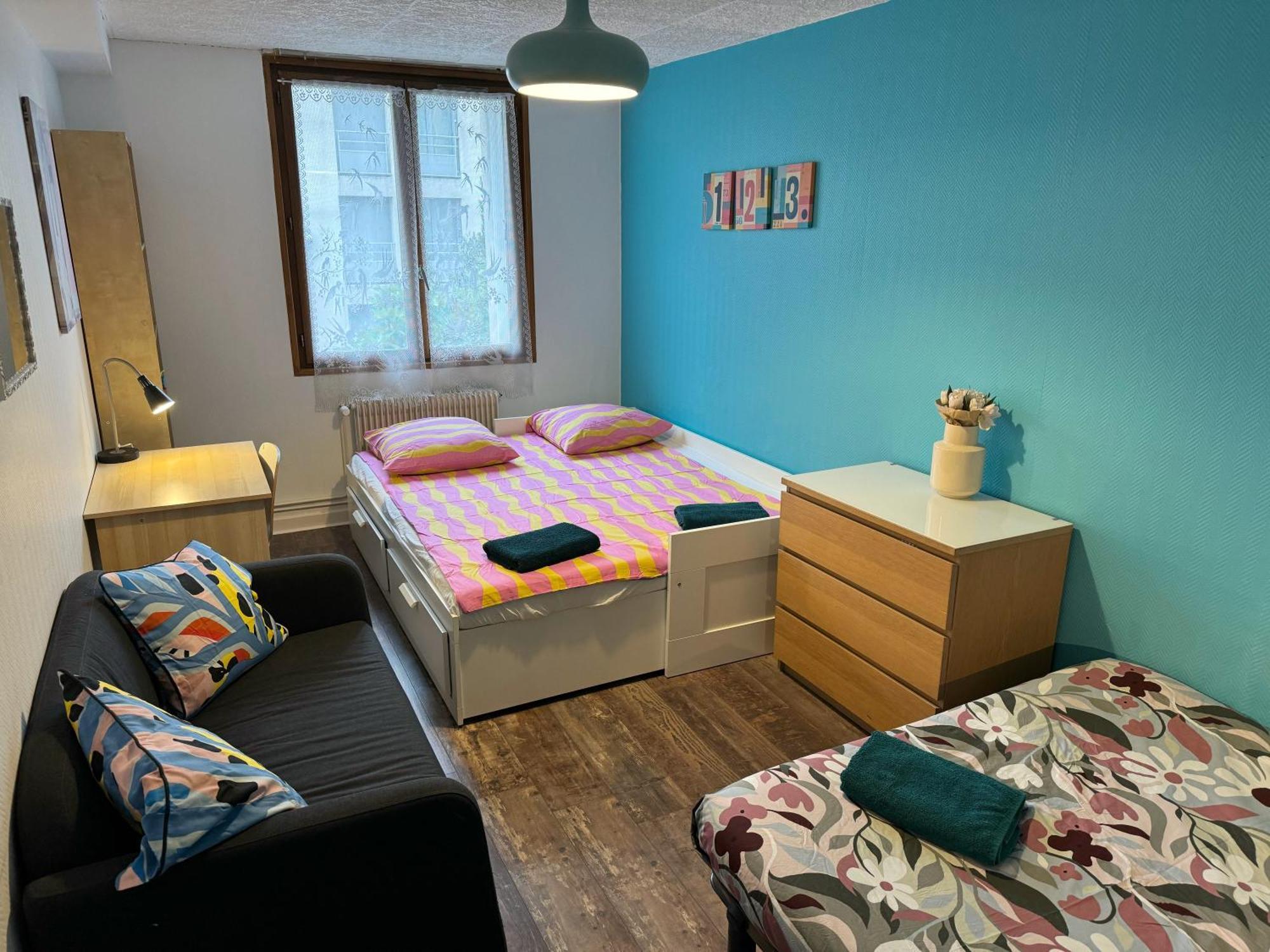 09 Chic & Cosy Grand Appart 4 Pieces 75M2 Hypercentre Wifi Smart Tv Netflix Saint-Etienne  Buitenkant foto